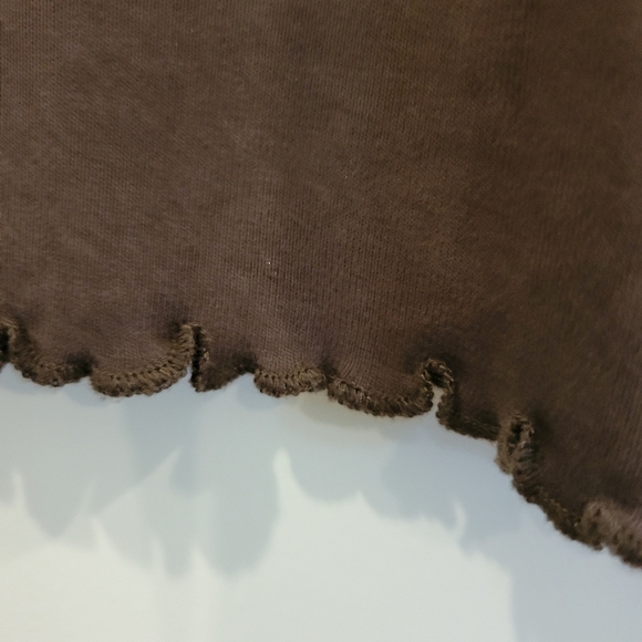 Style & Co 100% Cotton Knit Top Raised Embroidery Med - Picture 3 of 8